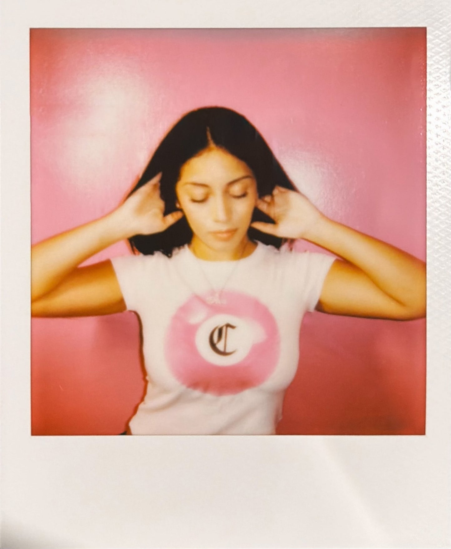 C BALL CROPPED TEE